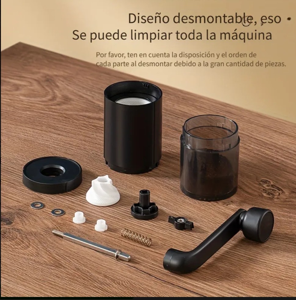 Molino de Café Manual con Ajuste de Grosor (1)